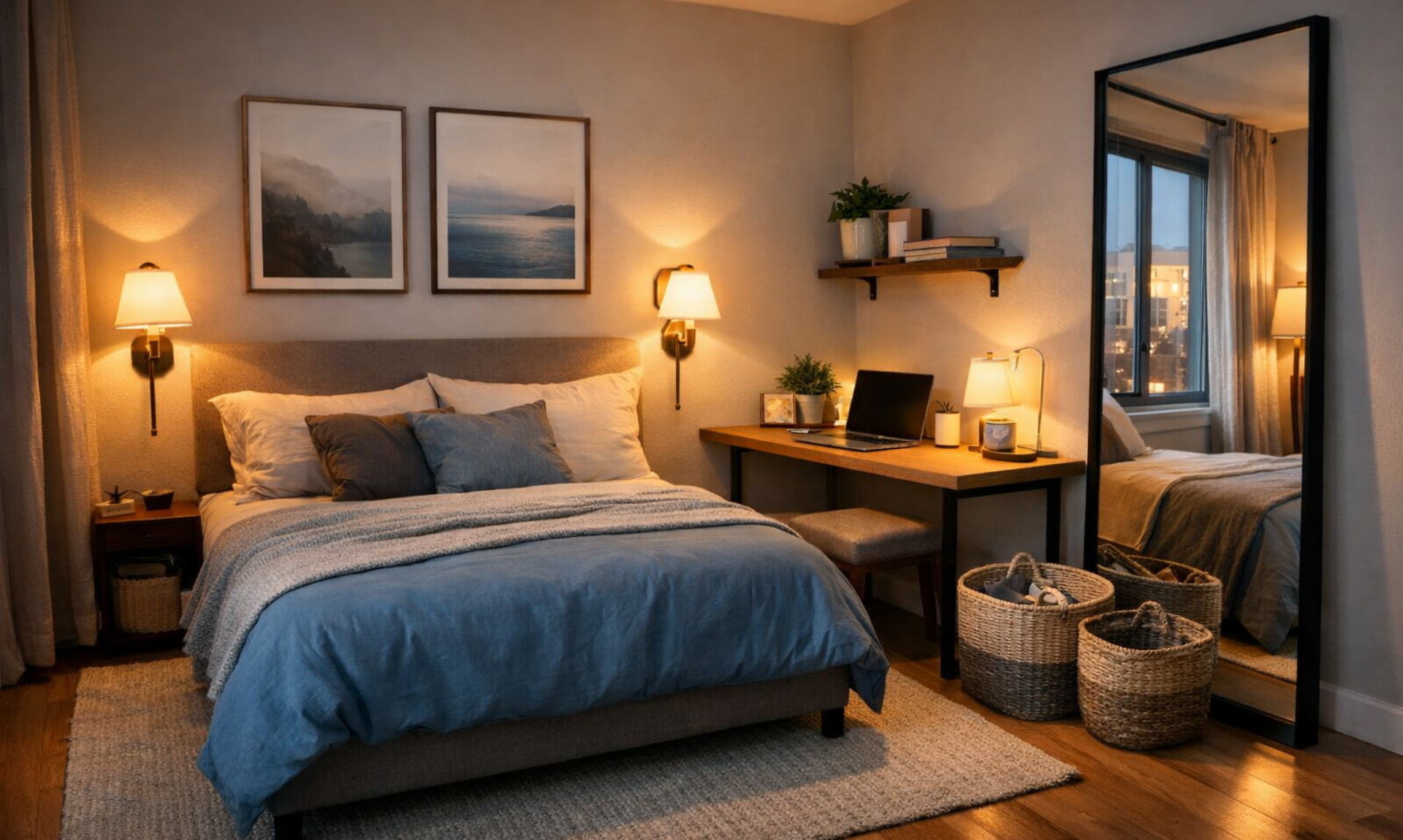 small space bedroom decor ideas