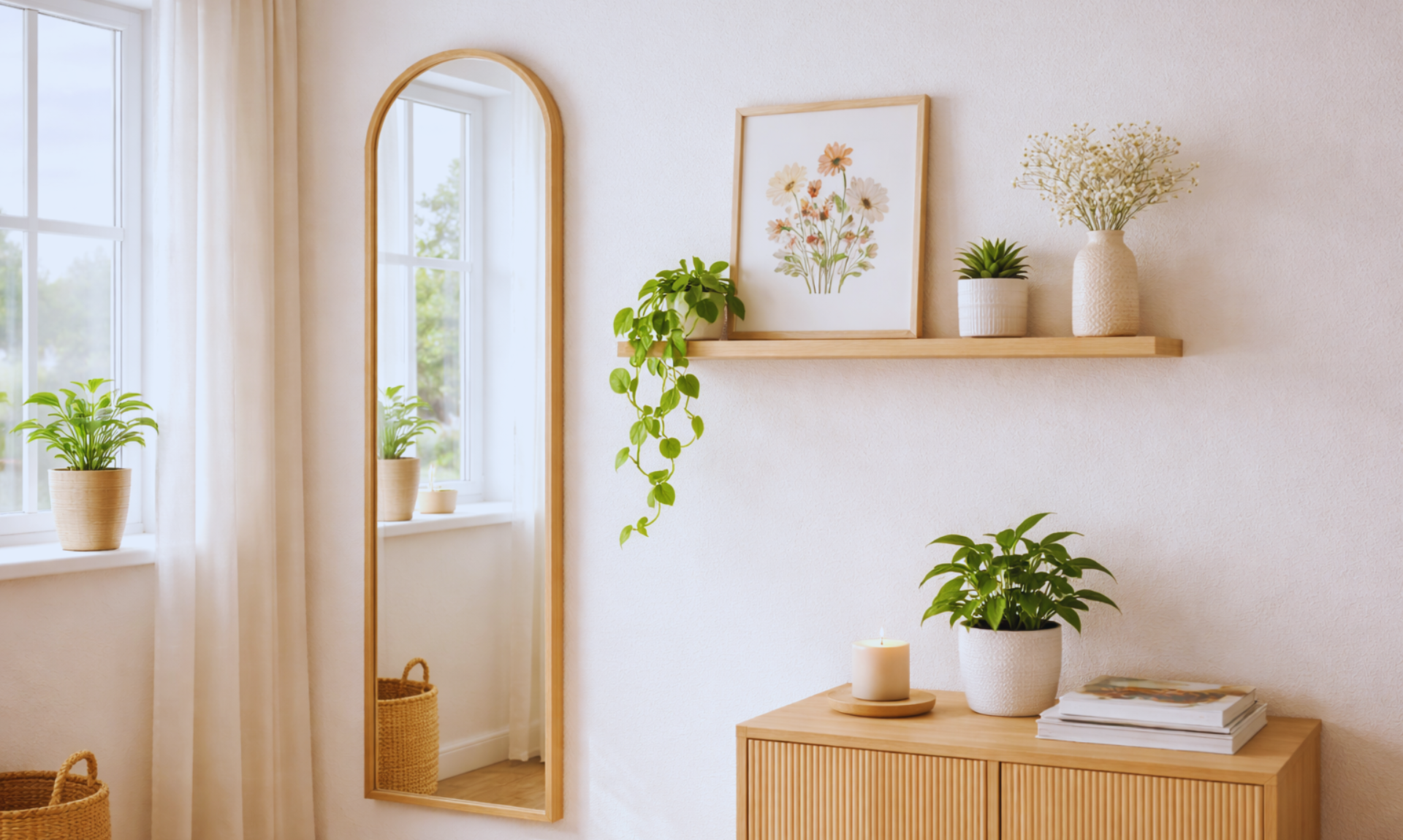 17 Renter Friendly Wall Decor Ideas for Small Apartments on a Budget